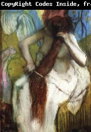 Edgar Degas Woman Combing Her Hair